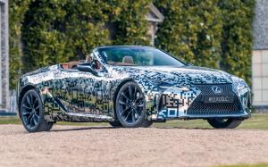 Lexus LC Convertible Prototype 2019 года